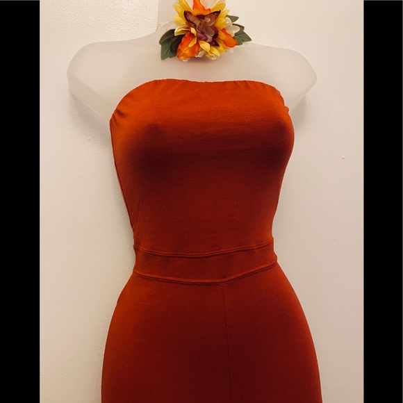 💥🔥💥 Strapless Wide-Leg Jumpsuit NWOT - Picture 7 of 9